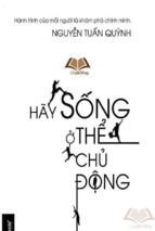 Ebook hãy sống ở thể chủ động nguyễn tuấn quỳnh