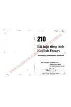 210 bài luận Tiếng Anh