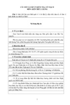 Câu hỏi và đáp án kiểm tra, sát hạch môn kiến thức chung