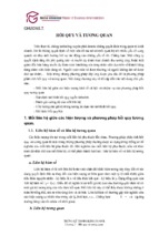 Thống kê trong kinh doanh chương 7 – hồi quy và tương quan