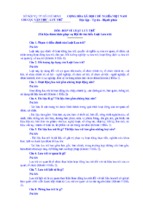 Hỏi   đáp về luật lưu trữ 