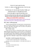 Câu hỏi ôn thi công chức ngành văn phòng