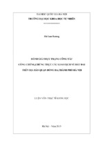 đánh giá thực trạng công tác công chứng,chứng thực các giao dịch về đất đai trên địa bàn quận đống đa,thành phố hà nội