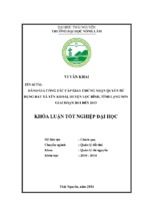 đánh giá công tác cấp giấy chứng nhận quyền sử dụng đất xã yên khoái   huyện lộc bình   tỉnh lạng sơn giai đoạn 2011 đến 2013