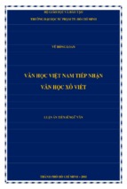 Văn học việt nam tiếp nhận văn học xô viết