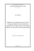 Nghiên cứu tổng hợp, đặc trưng cấu trúc vật liệu sét chống titan cấy thêm nitơ, lưu huỳnh và ứng dụng làm xúc tác cho quá trình xử lý màu trong nước thải dệt nhuộm