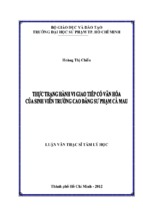 Thu thập những tài liệu liên quan đến vấn đề nghiên cứu nhằm làm rõ cơ sở lý luận về hvgtcvh