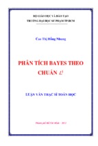 Phân tích bayes theo chuẩn 1l