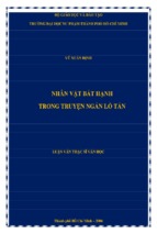 Nhân vật bất hạnh trong truyện ngắn lỗ tấn