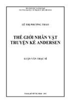 Thế giới nhân vật truyện kể andersen