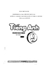 Sách giáo khoa tiếng anh lớp 9 thí điểm tập 1