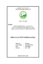 đánh giá sinh trưởng và năng suất lá cây chùm ngây moringa oleifera.lam 1785 trồng tại huyện đồng hỷ   tỉnh thái nguyên