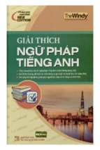 Giải thích ngữ pháp tiếng anh -  đại lợi, hương giang