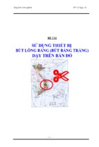 Skkn sử dụng thiết bị bút lông bảng (bút bảng trắng) dạy trên bản đồ