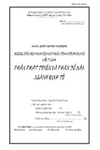 Skkn hướng dẫn học sinh đọc và phân tích atlas địa lý việt nam phần phát triển và phân bố các ngành kinh tế