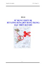 Skkn sử dụng thiết bị bút lông bảng (bút bảng trắng) dạy trên bản đồ.