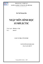 Nhập môn hình học symplectic