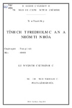 Tính chất fredholm của nửa nhóm tiến hóa