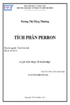 Tích phân perron