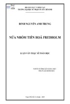 Nửa nhóm tiến hoá fredholm