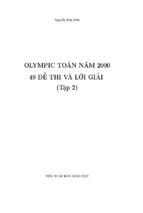 Tuyển tập đề thi olympic toán các nước [6 tập   có lời giải]   tập 2