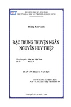 Tác phẩm nguyễn huy thiệp từ hiệu quả nghệ thuật đến thủ pháp nghệ thuật”