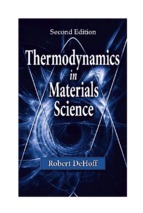 Thermodynamics in Materials Science, Second Edition - Robert DeHoff