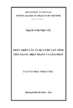 Phát triển cây ăn quả chủ lực tỉnh tiền giang hiện trạng và giải pháp