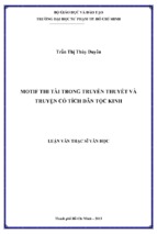 Motif thi tài trong truyền thuyết và truyện cổ tích dân tộc kinh