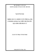 Nhóm con của nhóm tuyến tính xạ ảnh unimodular bậc hai trên trường hữu hạn gồm chín phần tử