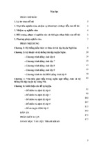 Xây dựng hệ thống tài liệu rèn luyện kỹ năng nghe  nói môn tiếng anh cho học sinh cấp thcs