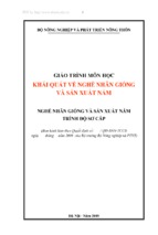 Nghề nhân giống và sản xuất nấm trình độ sơ cấp. 1