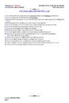 Bộ đề kiểm tra tiếng anh 10 cơ bản cả năm