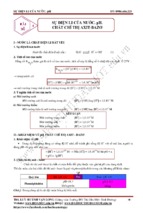 Bài 4 sự điện của nước