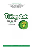 Sách giáo viên tiếng anh lớp 7 thí điểm tập 2  (bản màu đẹp hd)