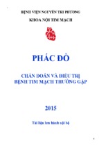 Phác đồ Chẩn đoán và Điều trị bệnh tim mạch thường gặp.