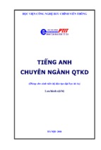 Ebook tiếng anh chuyên ngành quản trị kinh doanh   học viện công nghệ bưu chính viễn thông
