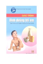 Giáo trình dinh dưỡng trẻ em   bùi thúy ái