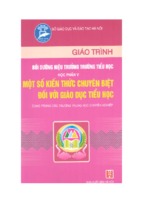 Giáo trình bồi dưỡng hiệu trưởng trường tiểu học học phần v   ths. mai quang tâm (chủ biên)