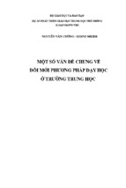 Ebook một số vấn đề chung về đổi mới phương pháp dạy học ở trường trung học   nguyễn văn cường, bernd meier