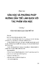 Giáo trình tiếng việt, văn học và phương pháp phát triển cho trẻ dưới 6 tuổi phần 2   nxb hà nội