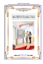 Giáo trình hướng dẫn sử dụng phần mềm activinspire studio