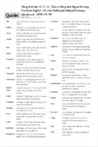 Từ vựng tiếng anh 10, 11, 12 hay