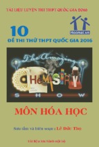 Tổng hợp đề thi thử thpt quốc gia 2016