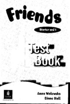 Friends_starter 1_test_book