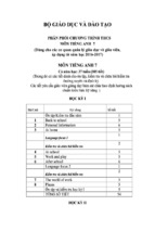 Hot giáo án tiếng anh 7 chuẩn kiến thức kỹ năng 2016 2017   tiếng anh 7   phạm quang trường