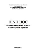 HÌNH HỌC ÔN THI THPT QUỐC GIA 2017