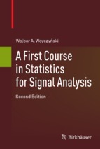 A first course in statistics for signal analysis