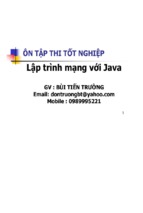 Bài giảng lập trình mạng với java ( www.sites.google.com/site/thuvientailieuvip )