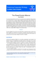 Rover alliance Honda